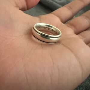 James Avery Silver Band Ring
